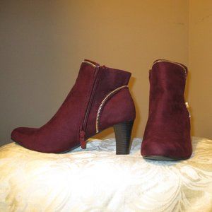 New Patrizia by Spring Step Wine Booties 8.5 M